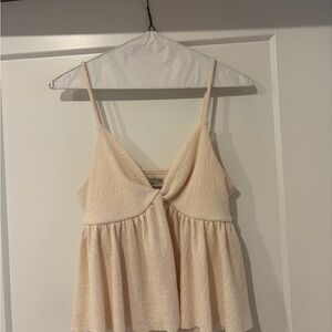 Urban Outfitters Cream Camisole Top